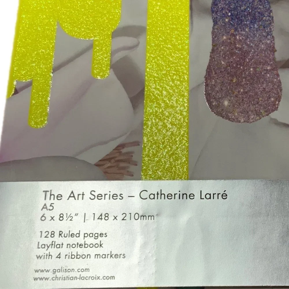 New Christian Lacroix The Art Series Catherine Larre A5 Notebook Journal 128 pgs
